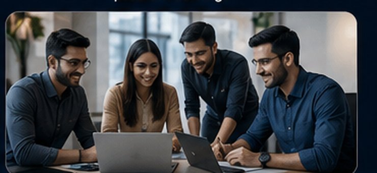 Team monitoring and maintaining a live website